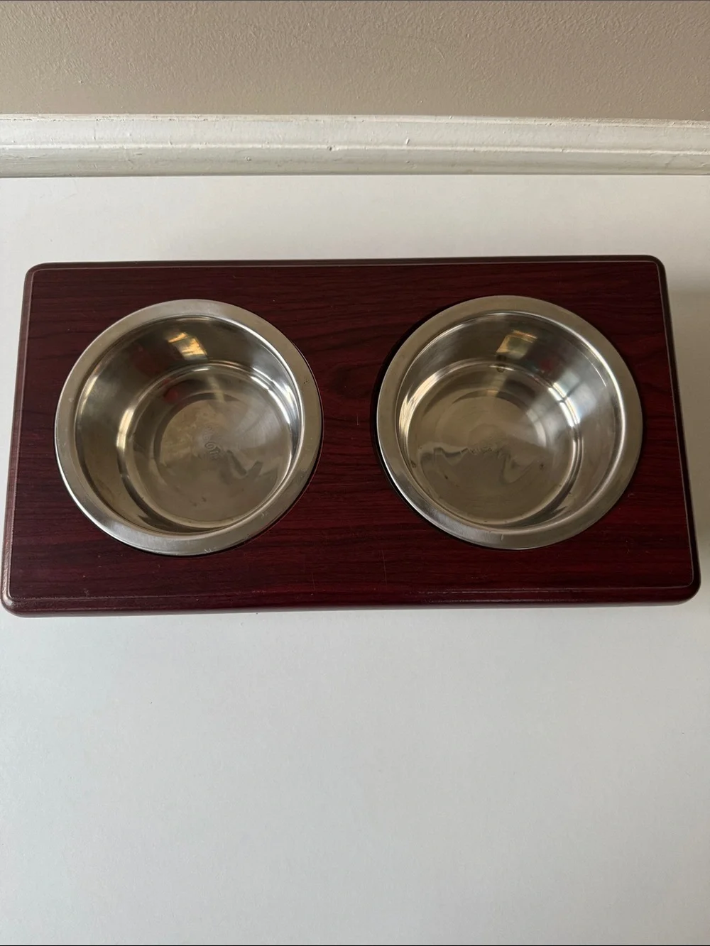 SPOT Posture Pro Stainless Steel Adjustable Wood Grain Double Cup Holder Insert